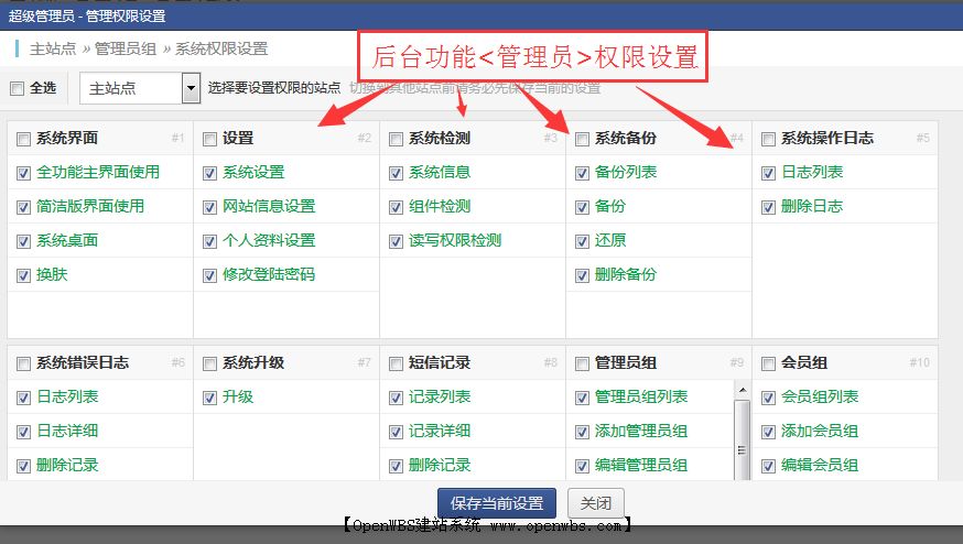 一圖看懂OpenWBS商城系統 一圖看懂OpenWBS商城系統