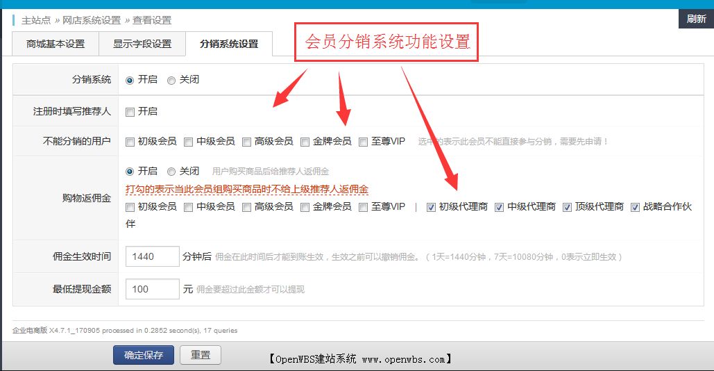 一圖看懂OpenWBS商城系統 一圖看懂OpenWBS商城系統