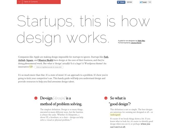 推薦給設計師的22個美觀實用的網站設計