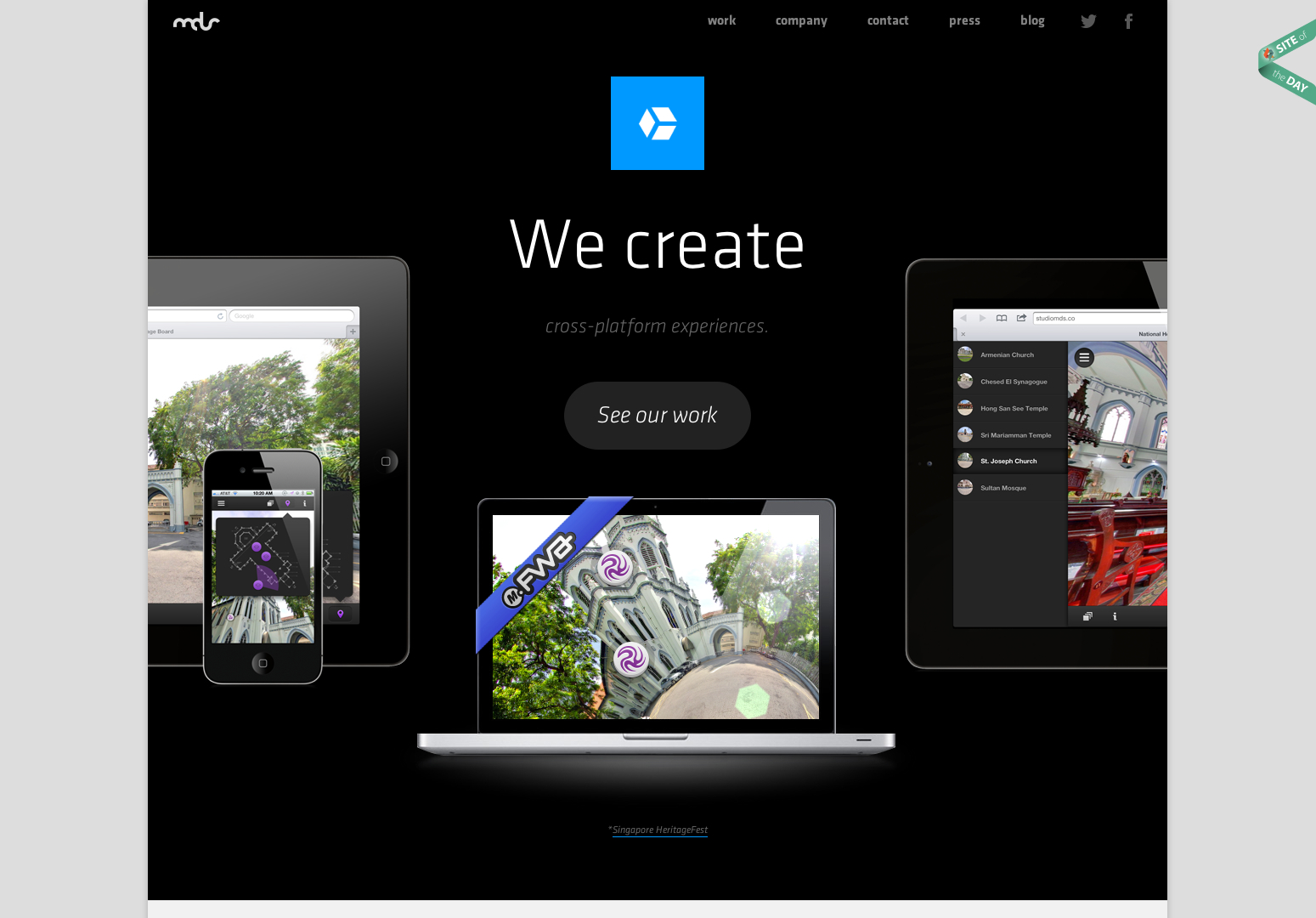 不容錯過的20個大膽新穎的網頁設計 20個大膽而美麗的網站 優設網 優秀網頁設計