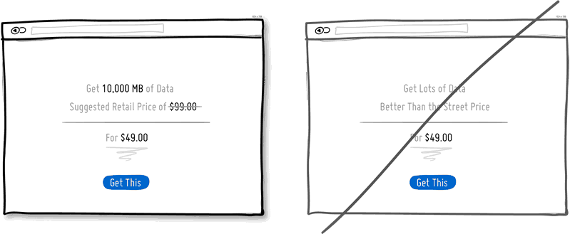 使用一些對(duì)比