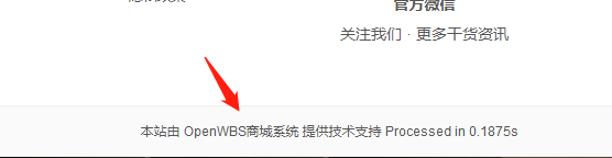 怎么刪除網頁底部的OpenWBS技術支持信息? 怎么刪除網頁底部的OpenWBS技術支持信息?